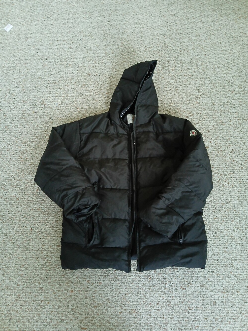 Moncler Montcla Men's Black Quilted Puffer Jacket Size 3xl